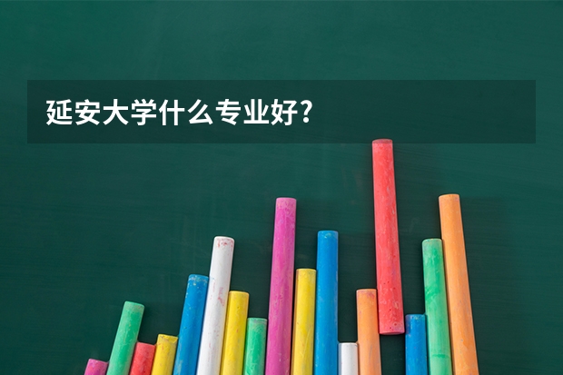 延安大学什么专业好?