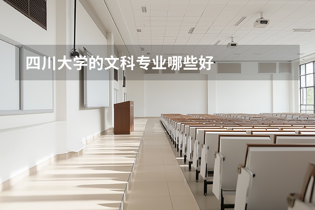 四川大学的文科专业哪些好