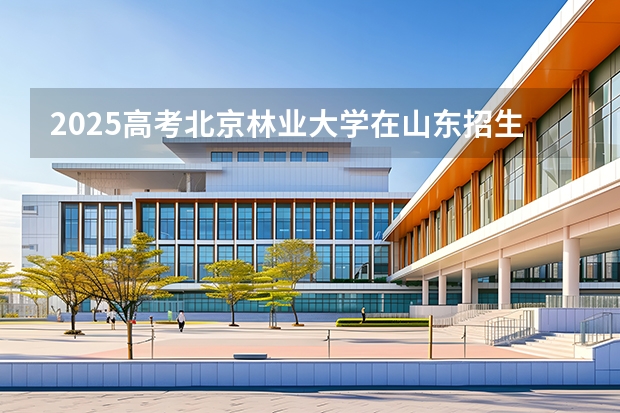 2025高考北京林业大学在山东招生计划（2026参考）