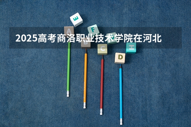 2025高考商洛职业技术学院在河北招生计划（2026参考）