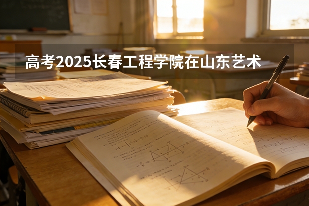 高考2025长春工程学院在山东艺术类投档分数线（2026参考）