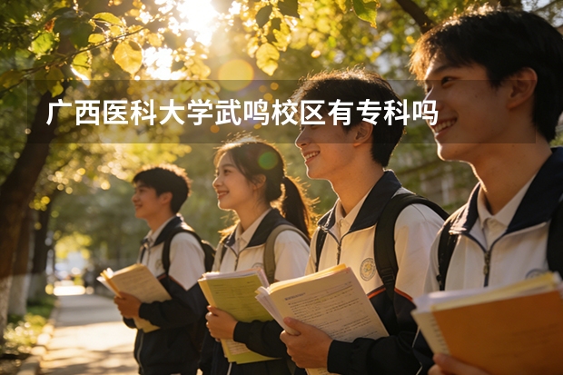 广西医科大学武鸣校区有专科吗