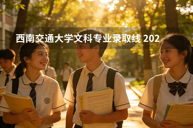 西南交通大学文科专业录取线 2025西南交大录取分数线
