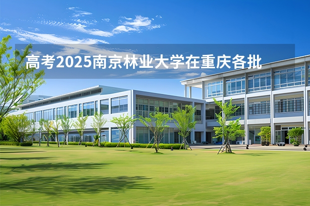 高考2025南京林业大学在重庆各批次选科要求（2026参考）