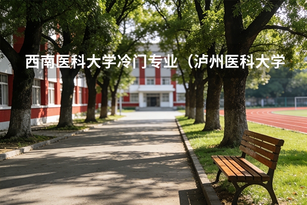 西南医科大学冷门专业（泸州医科大学录取分数线）