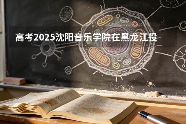 高考2025沈阳音乐学院在黑龙江投档分数线（2026参考）