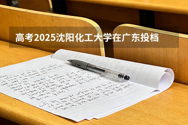 高考2025沈阳化工大学在广东投档分数线（2026参考）