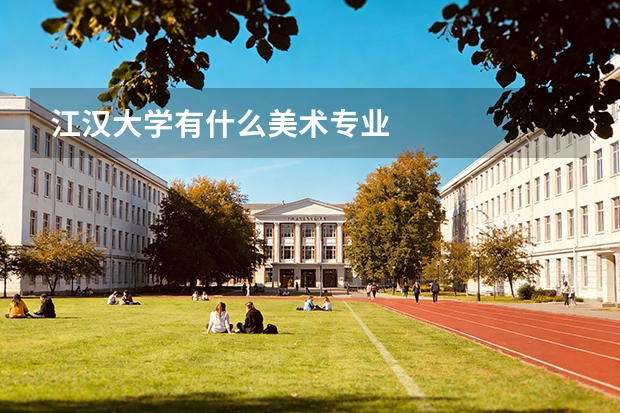 江汉大学有什么美术专业