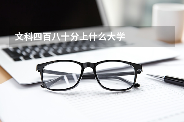 文科四百八十分上什么大学