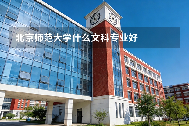 北京师范大学什么文科专业好