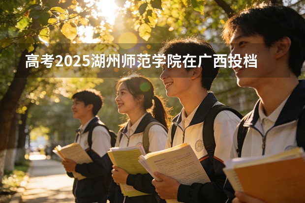 高考2025湖州师范学院在广西投档分数线（2026参考）