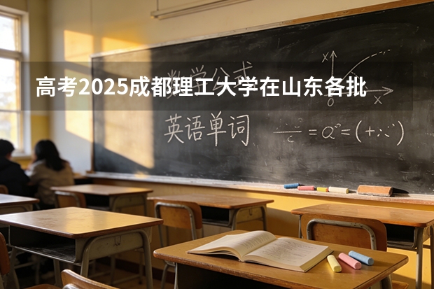 高考2025成都理工大学在山东各批次选科要求（2026参考）