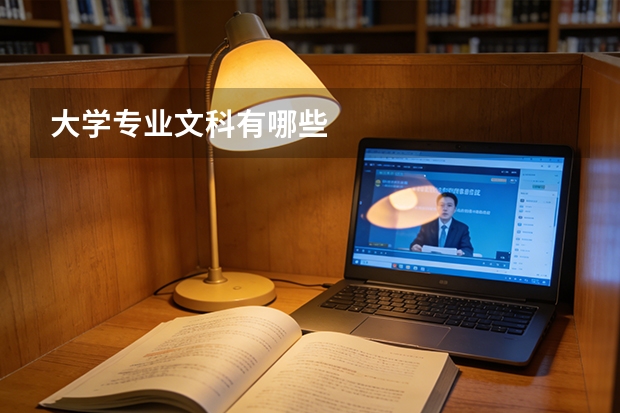 大学专业文科有哪些