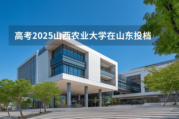 高考2025山西农业大学在山东投档分数线（2026参考）