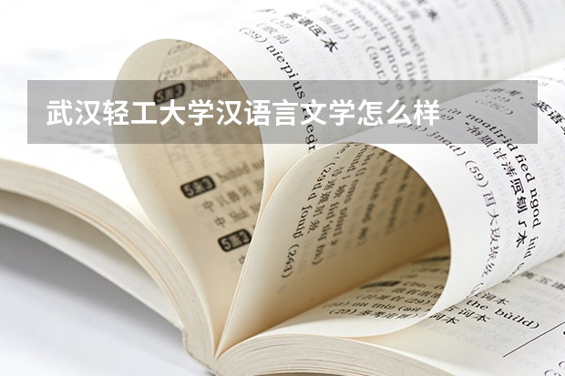 武汉轻工大学汉语言文学怎么样