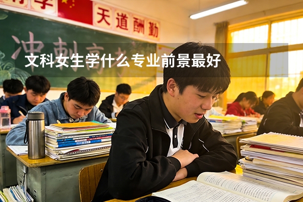 文科女生学什么专业前景最好