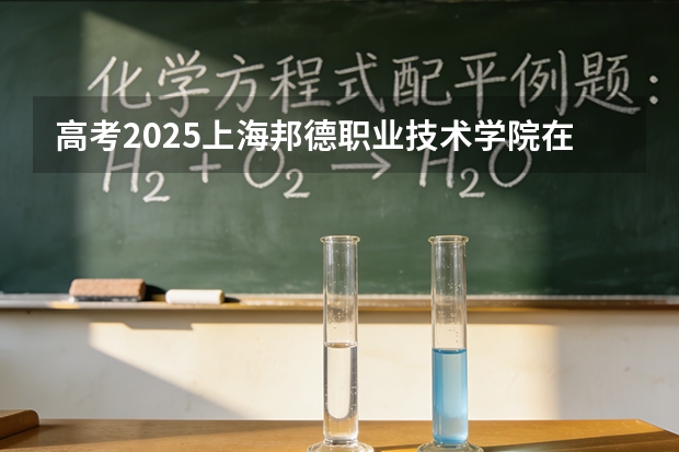 高考2025上海邦德职业技术学院在河北艺术类投档分数线（2026参考）