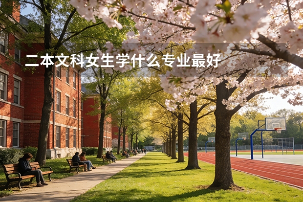 二本文科女生学什么专业最好