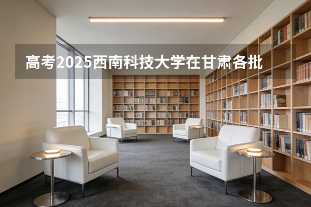 高考2025西南科技大学在甘肃各批次选科要求（2026参考）