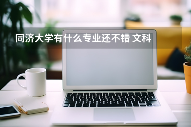 同济大学有什么专业还不错 文科