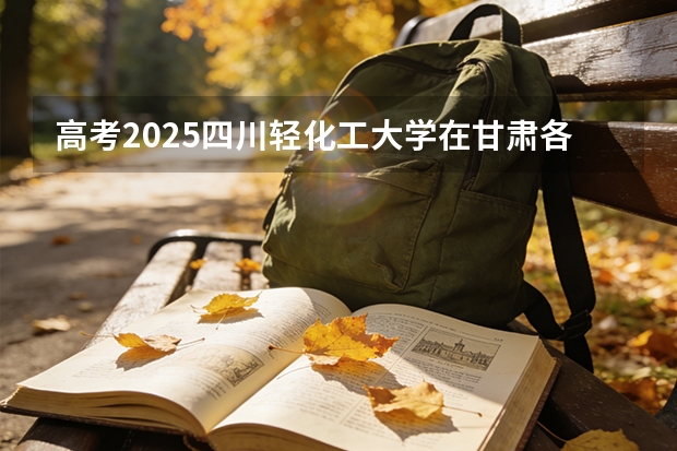 高考2025四川轻化工大学在甘肃各批次选科要求（2026参考）