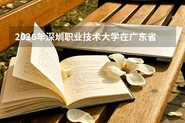 2026年深圳职业技术大学在广东省招生计划一览