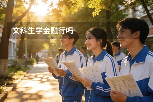 文科生学金融行吗