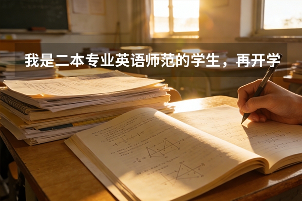 我是二本专业英语师范的学生，再开学就大三了，如果以后相当老师，考研考请什么方向比较好，请对这方面