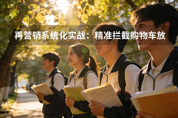 再营销系统化实战：精准拦截购物车放弃者的流失漏斗