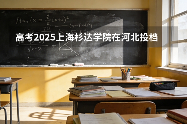高考2025上海杉达学院在河北投档分数线（2026参考）