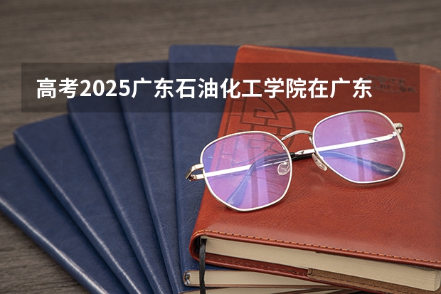 高考2025广东石油化工学院在广东各批次选科要求（2026参考）