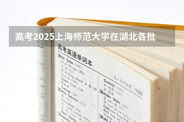 高考2025上海师范大学在湖北各批次选科要求（2026参考）