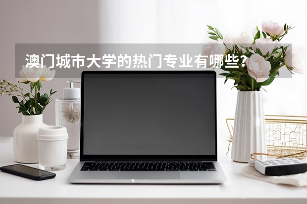 澳门城市大学的热门专业有哪些？