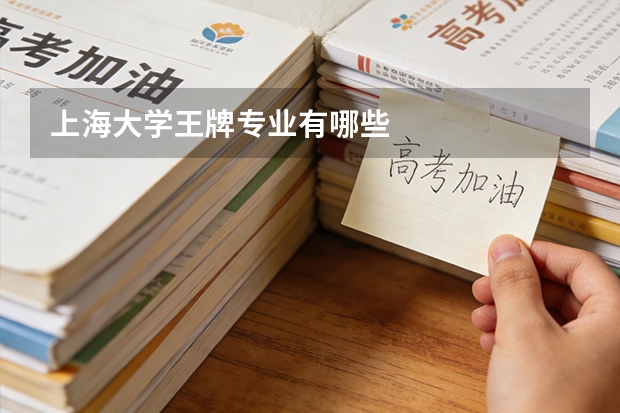 上海大学王牌专业有哪些