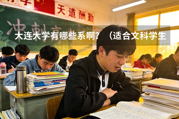 大连大学有哪些系啊？（适合文科学生的）