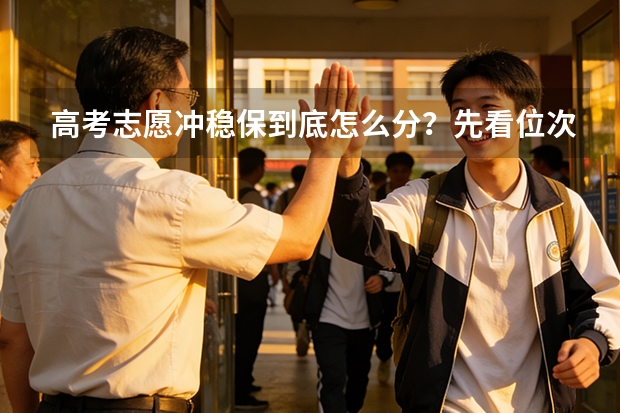 高考志愿冲稳保到底怎么分？先看位次，不要死套分差